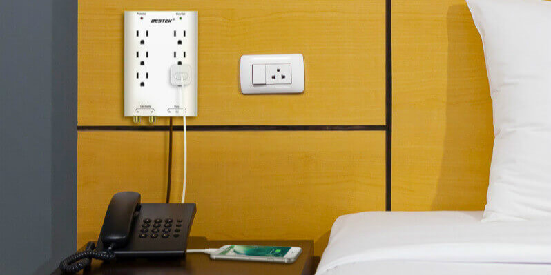 BESTEK Power Strips with Humanity Design